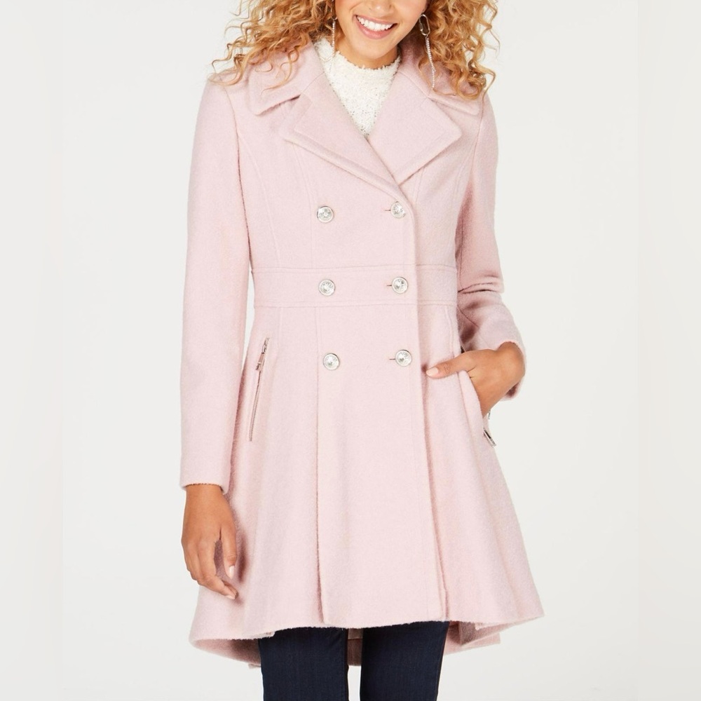 Guess pink coat